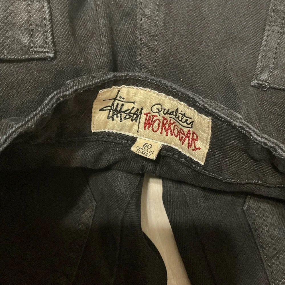 Stussy Quality Workgear Work Pant Canvas Black 30